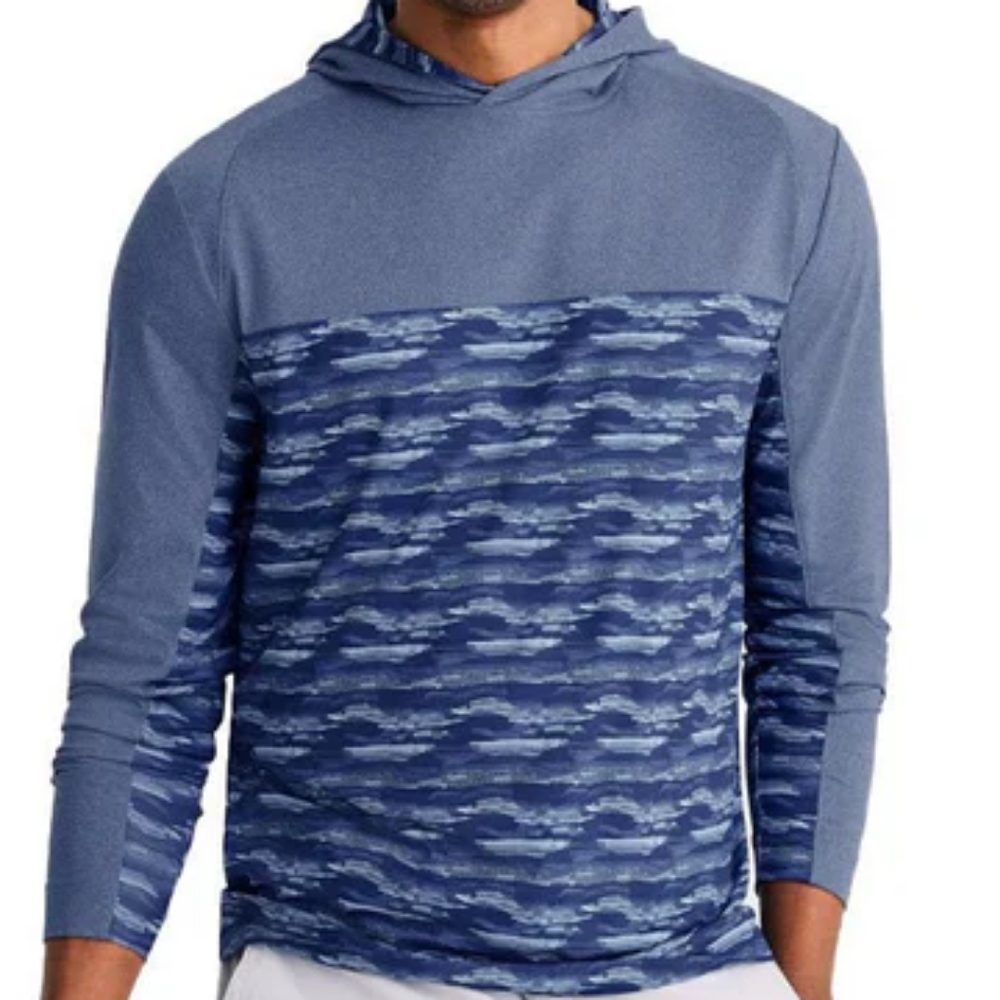 Johnnie-O Men's Braden Camo Performance Golf Hoodie NEW Size Medium
